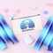 Gradient HTV Vinyl - 6sheets 12 x 10 Inches Blue Ombre HTV Iron on Vinyl Gradient